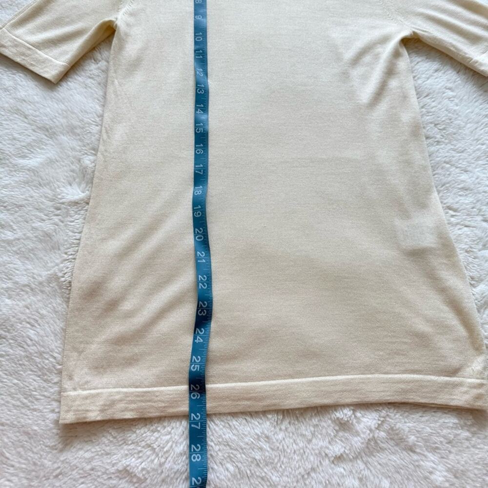 Gabriela Hearst women cashmere/silk beige top size S Retail 580$ - Picture 6 of 8